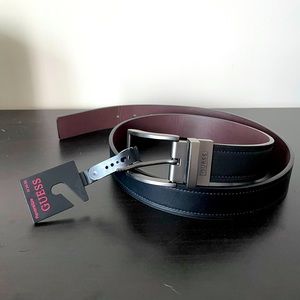 Guess Belt Men - REVERSIBLE size Medium black brown